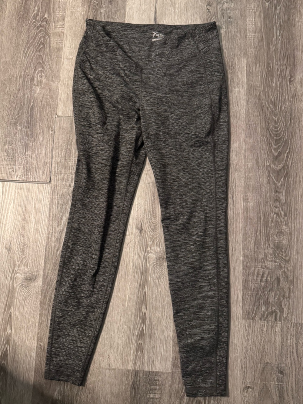 Old Navy Charcoal Heather Athletic Leggings- tall